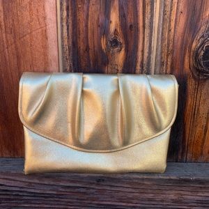Small Gold Vintage Clutch